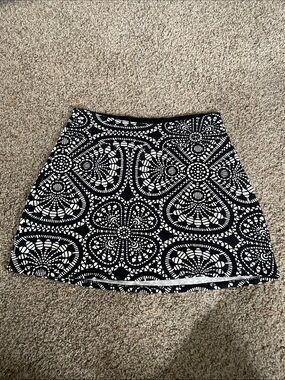 Patagonia Black and White Patterned Women's Skirt size S